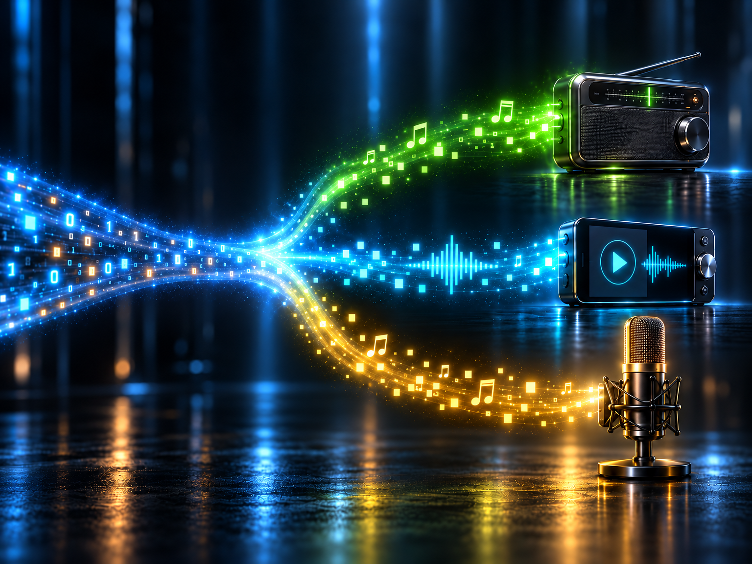 Lineares Radio, Digital Audio und Podcasts werden über einen gemeinsamen Bid Request verbunden