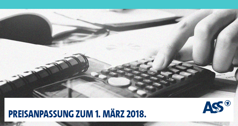 „Preisanpassung 01.03.18“ vom 20. January 2016